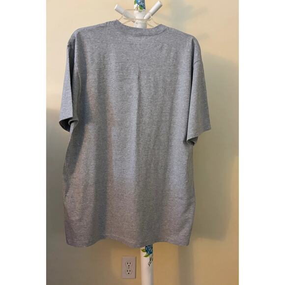 Reebok 2007 Tom Brady T-Shirt Gray AFC Conference Championship Graphic Unisex XL - Picture 2 of 7